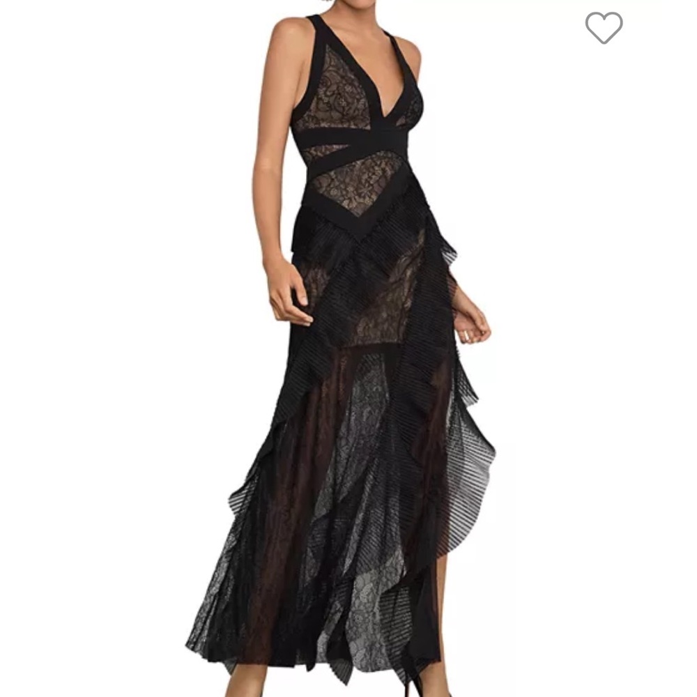BCBG Tulle and Lace gown